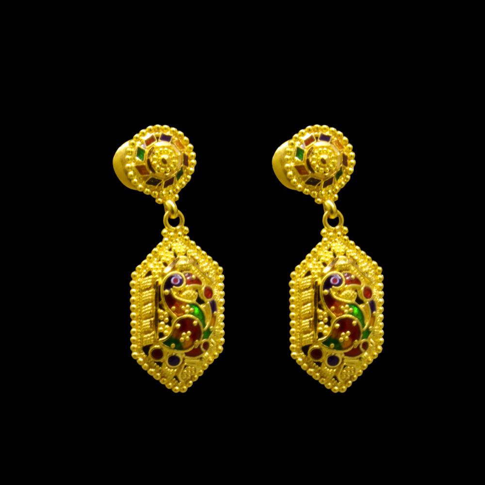 22K Gold Earrings