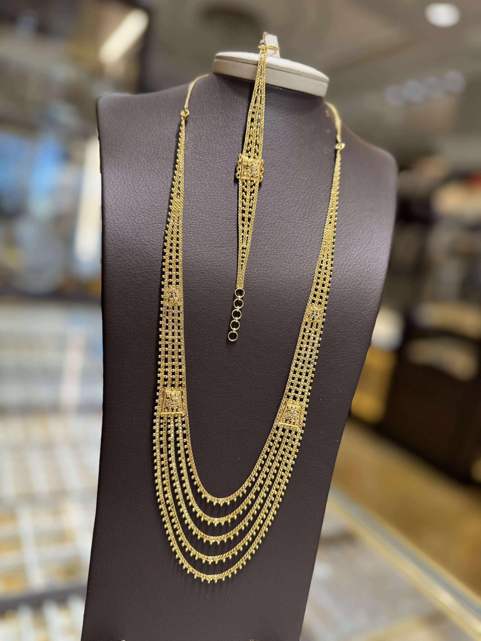21K Gold Necklace Set