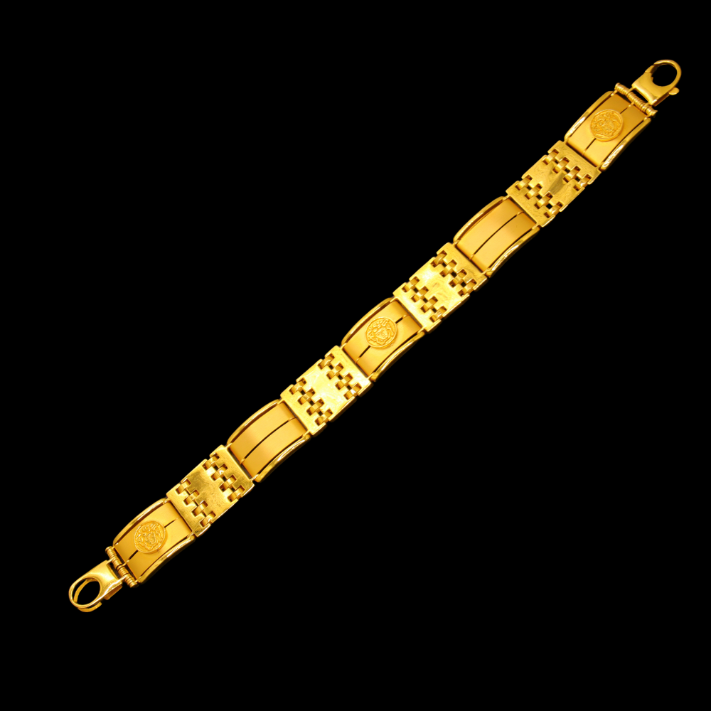 21K Gold Men's Bracelet
