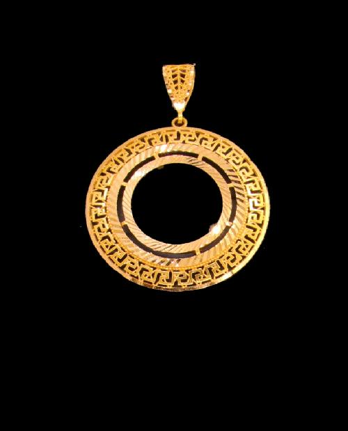 21K Gold Coins Frame