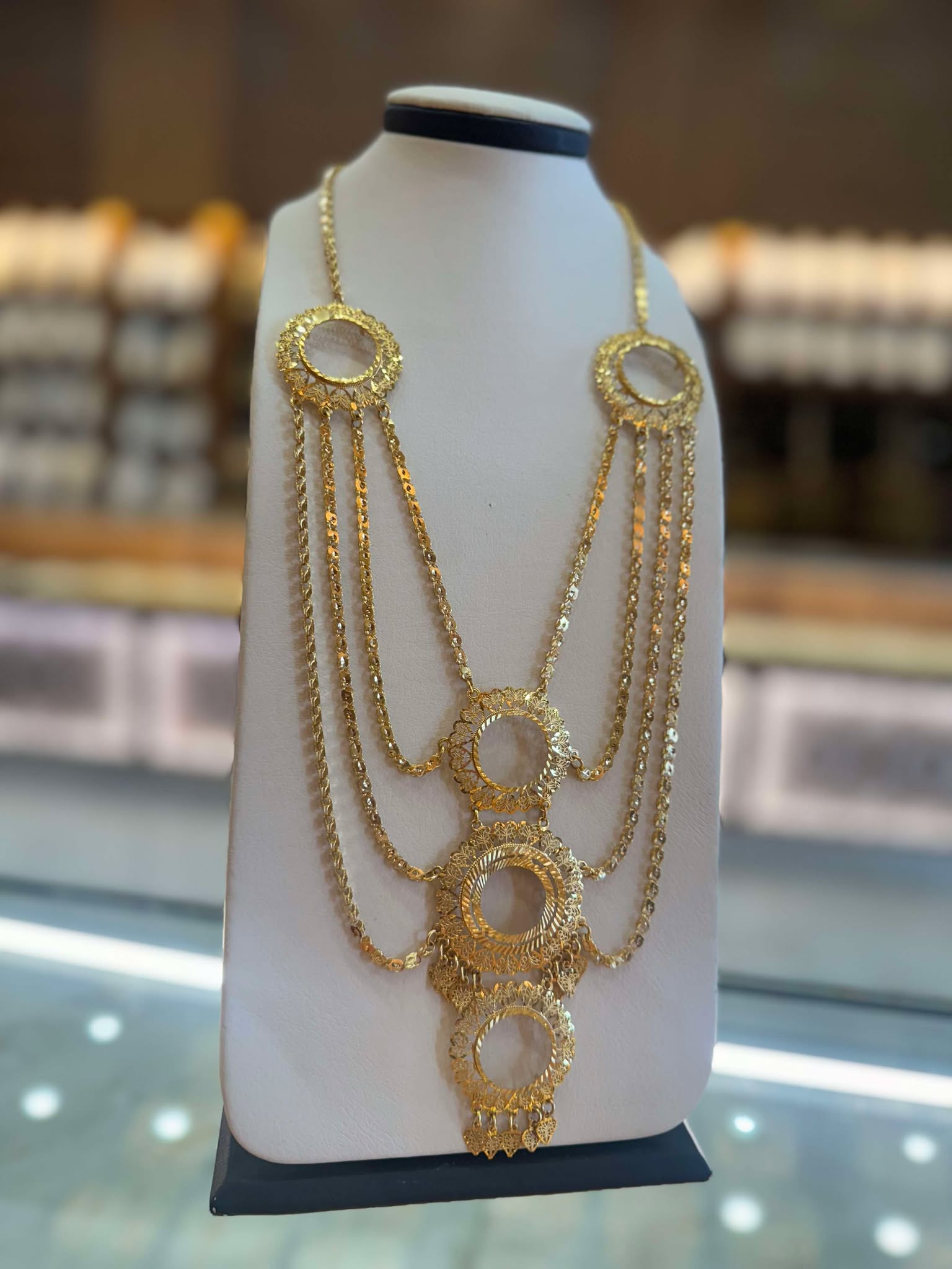 21K Gold Coins Necklace
