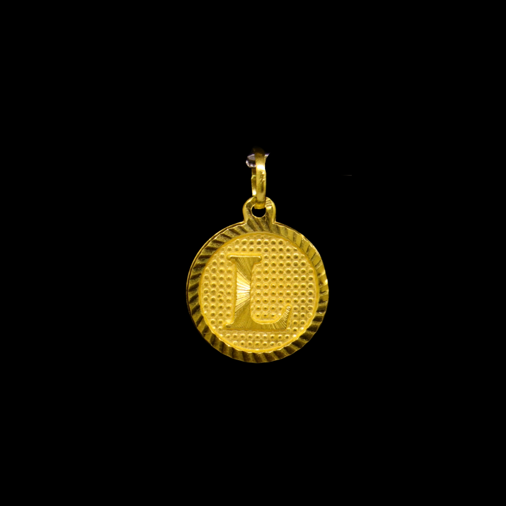22K Gold Pendant 