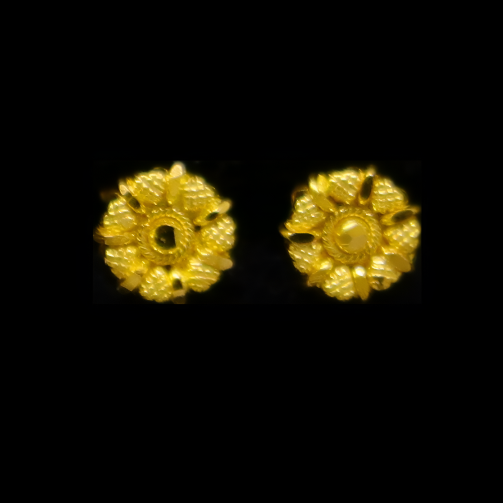 22K Gold Earrings     