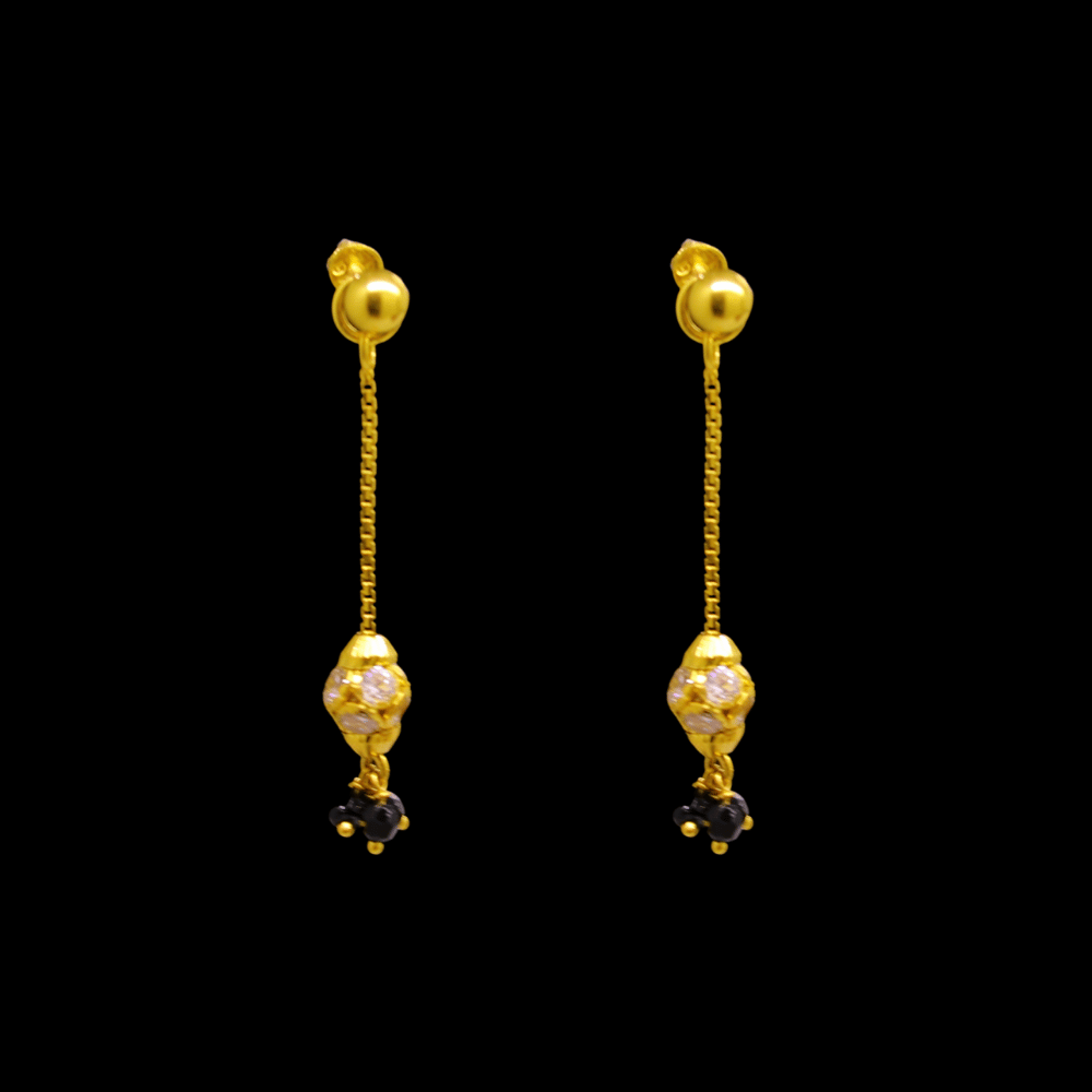22K Gold Earrings     