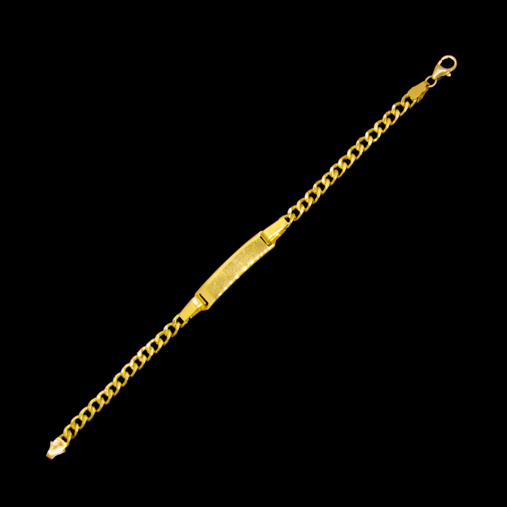 21K Gold Baby Bracelet    