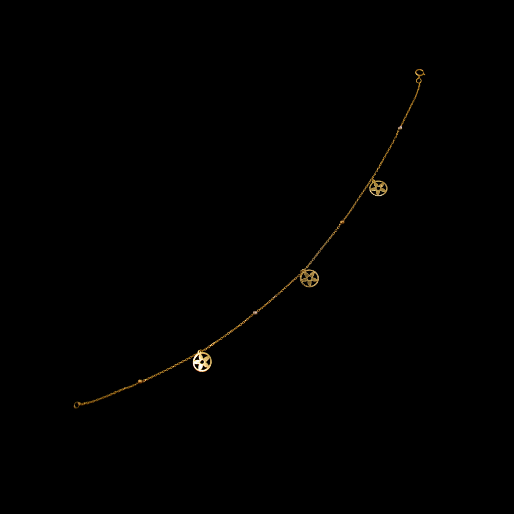 18K Gold Anklet