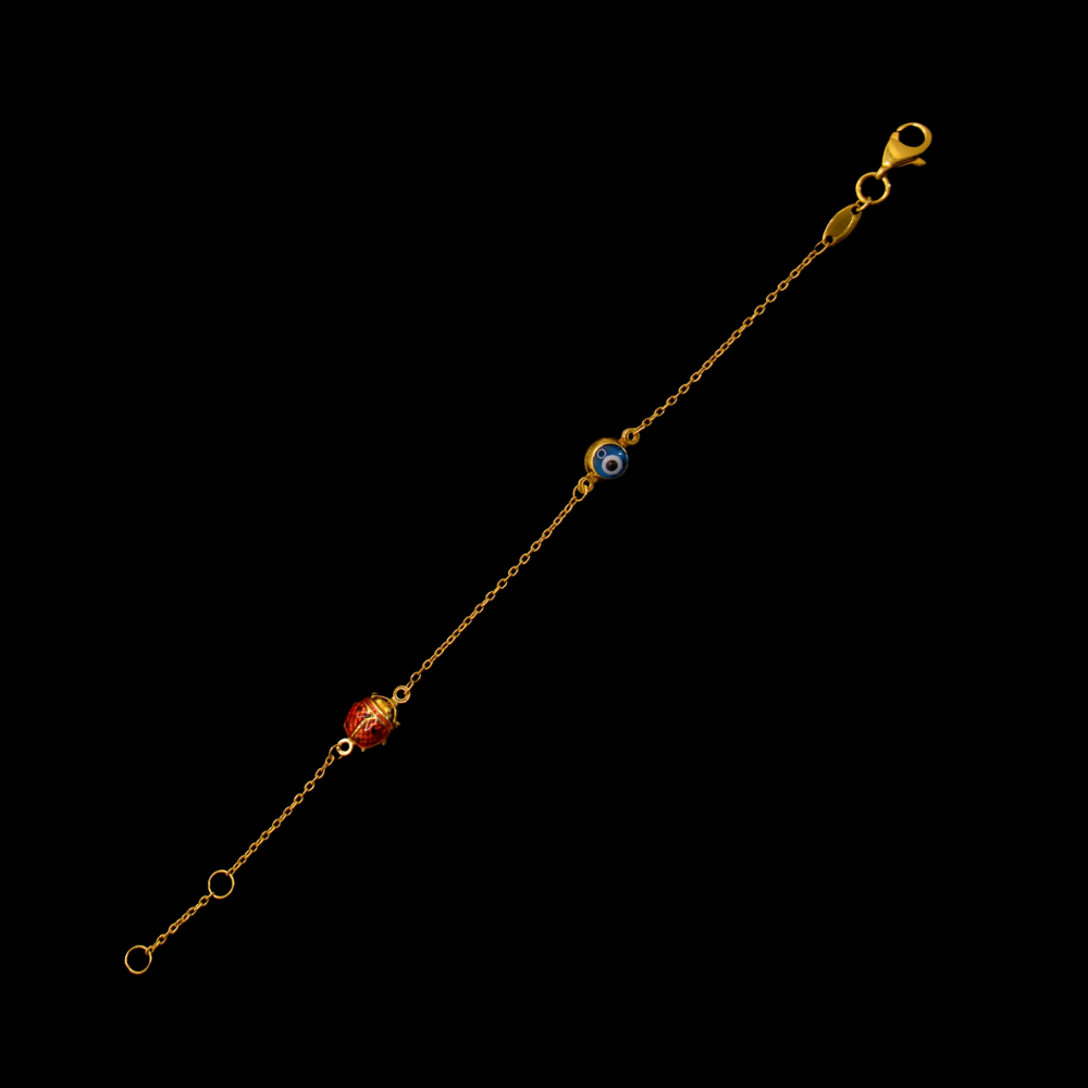 21K Gold Baby Bracelet