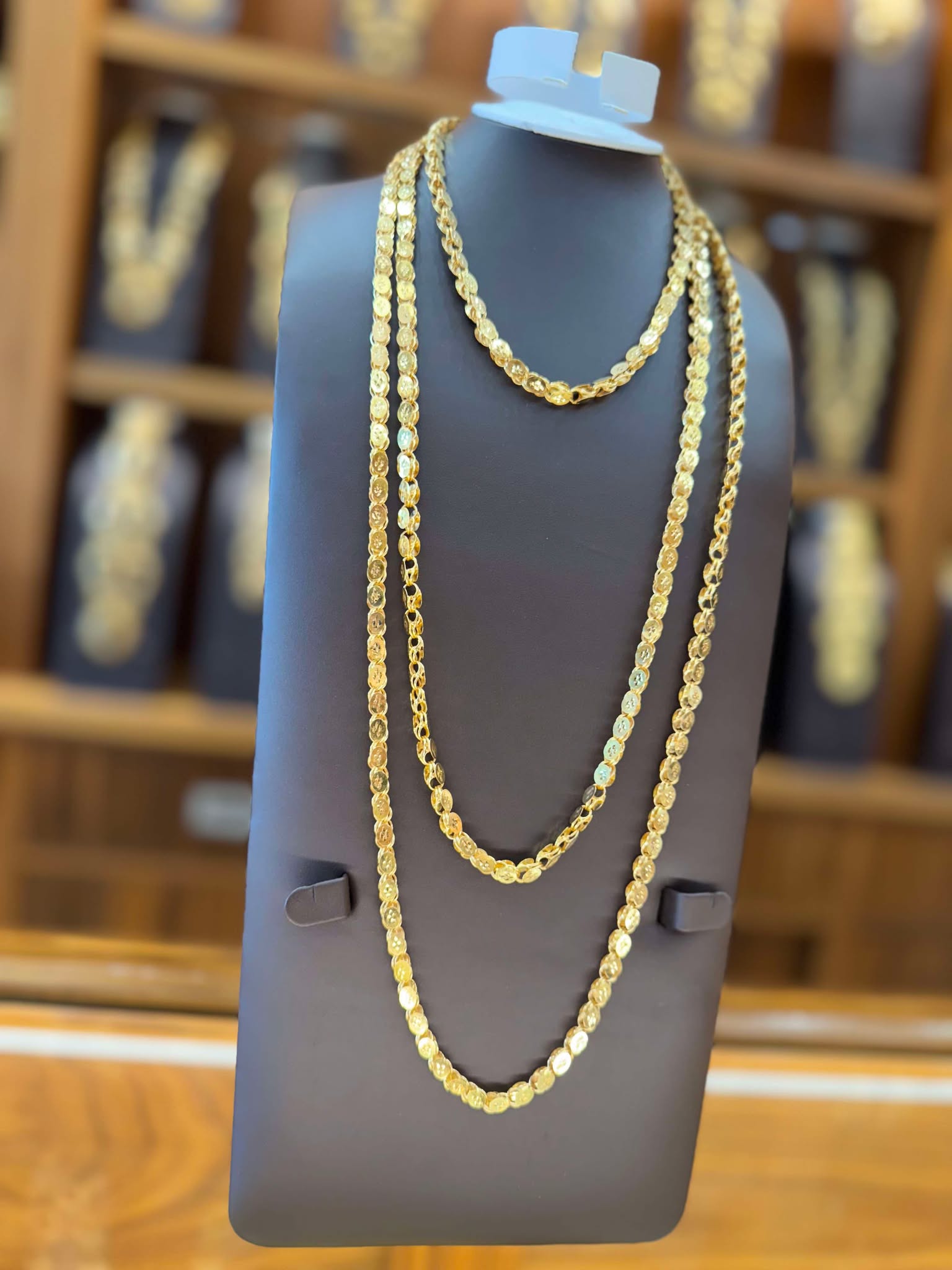 21K Gold Halabi Necklace