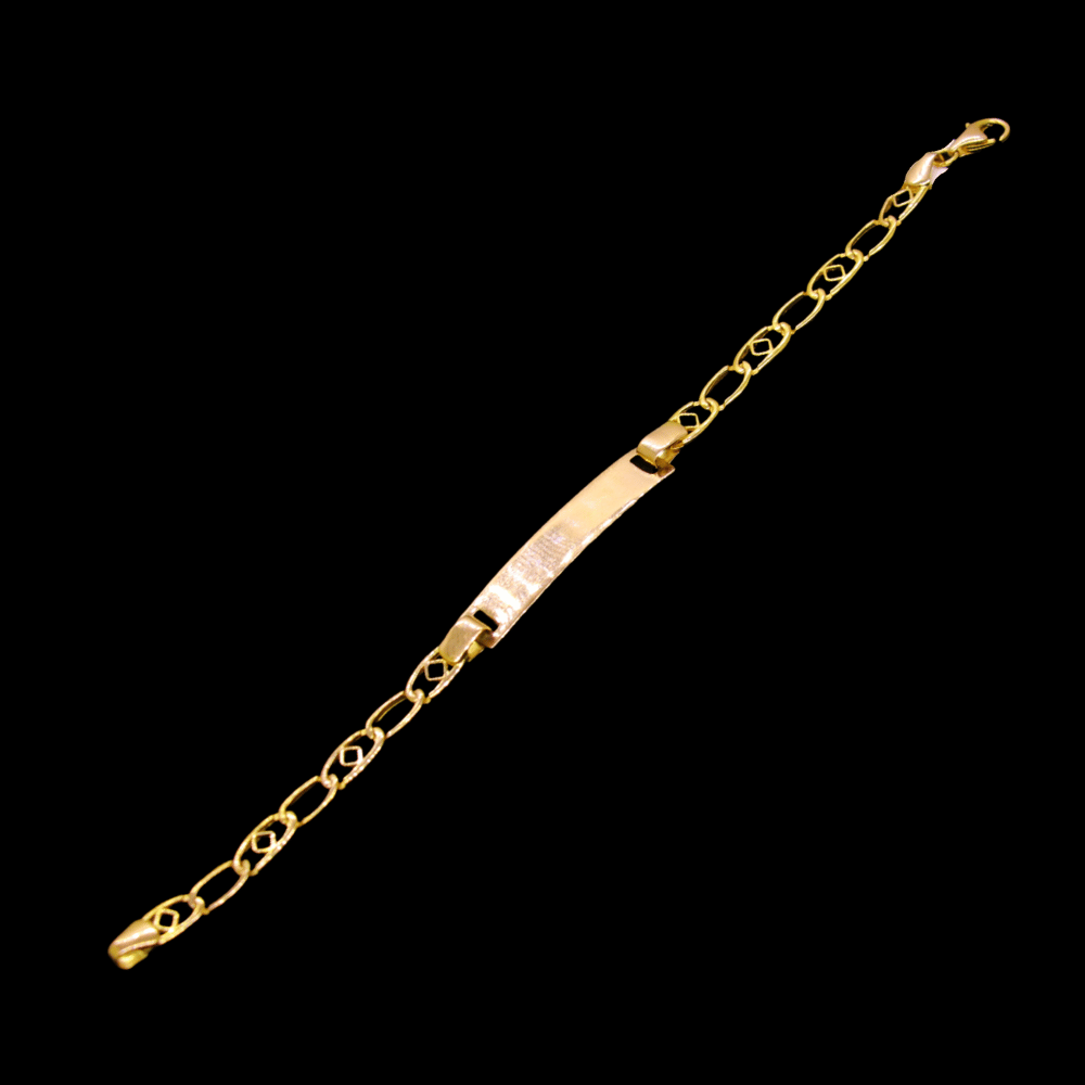 21K Gold Baby Bracelet 