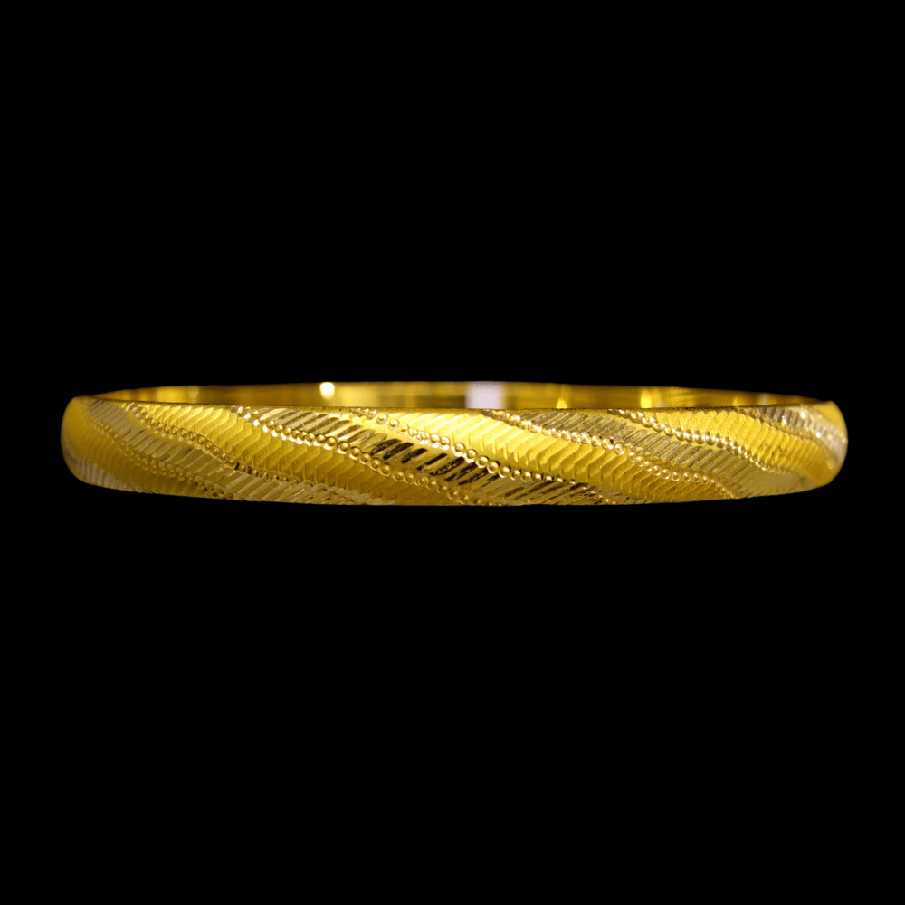 21K Gold Bangle Set Of 1 (M)    