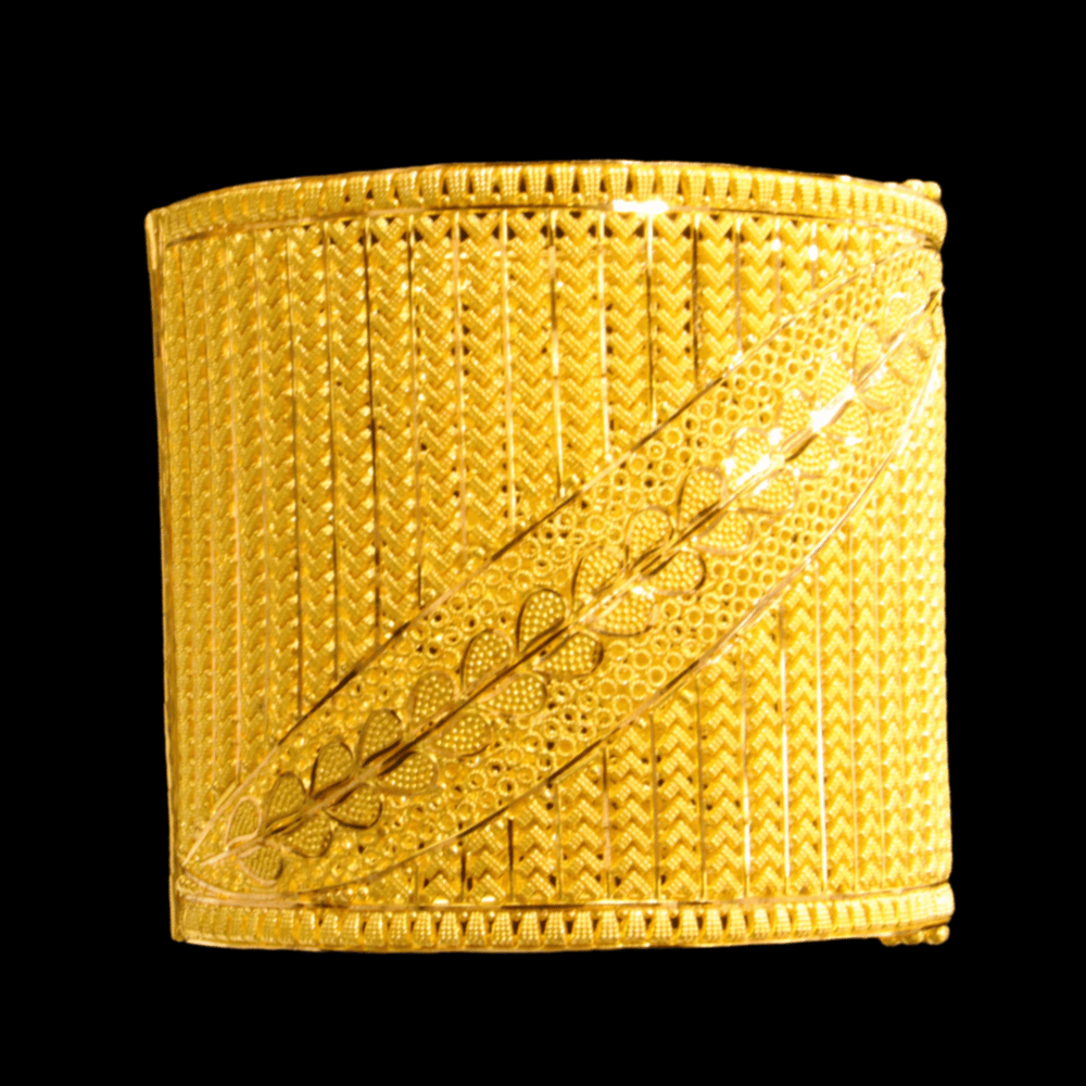 22K Gold Bangle Bracelet