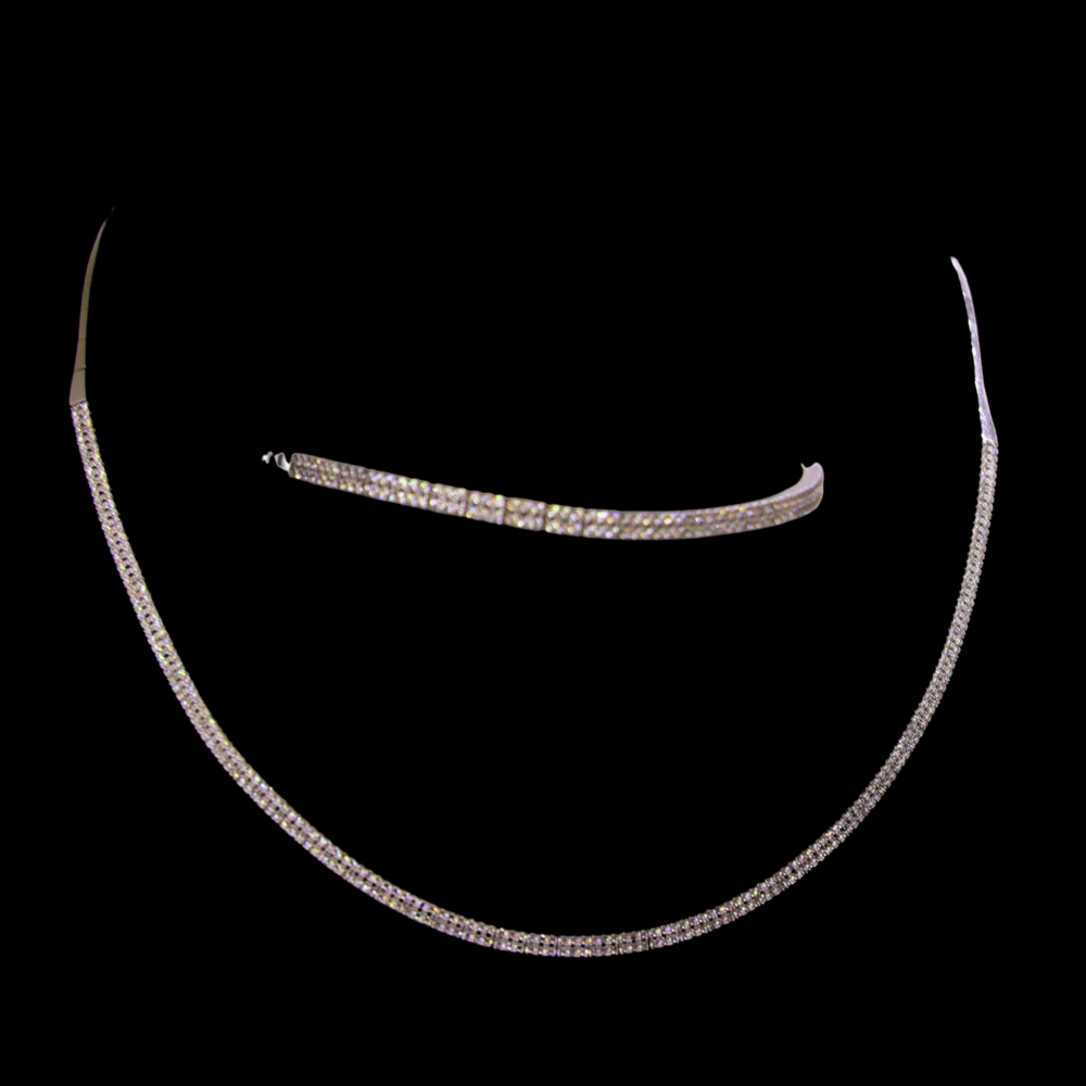 18K Gold Necklace Set  