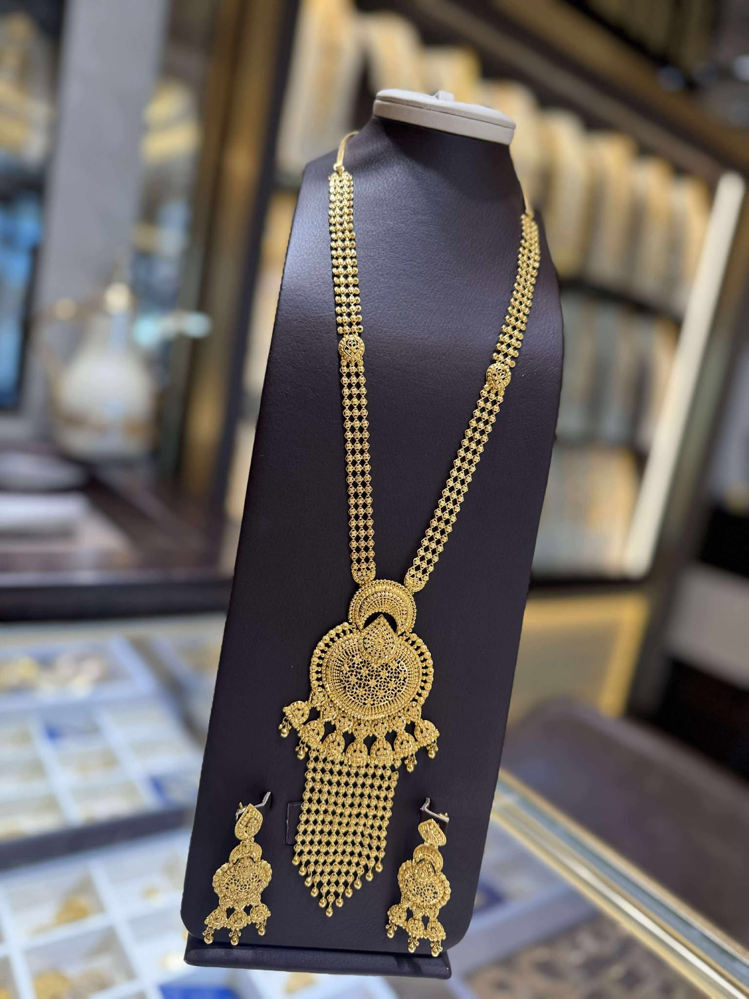 22K Gold Necklace Set