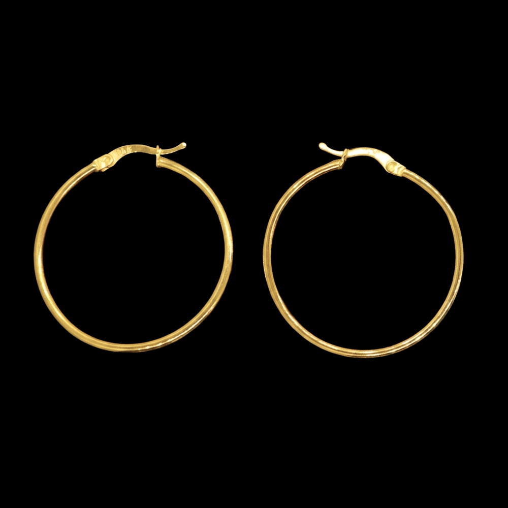 21K Gold Earrings         