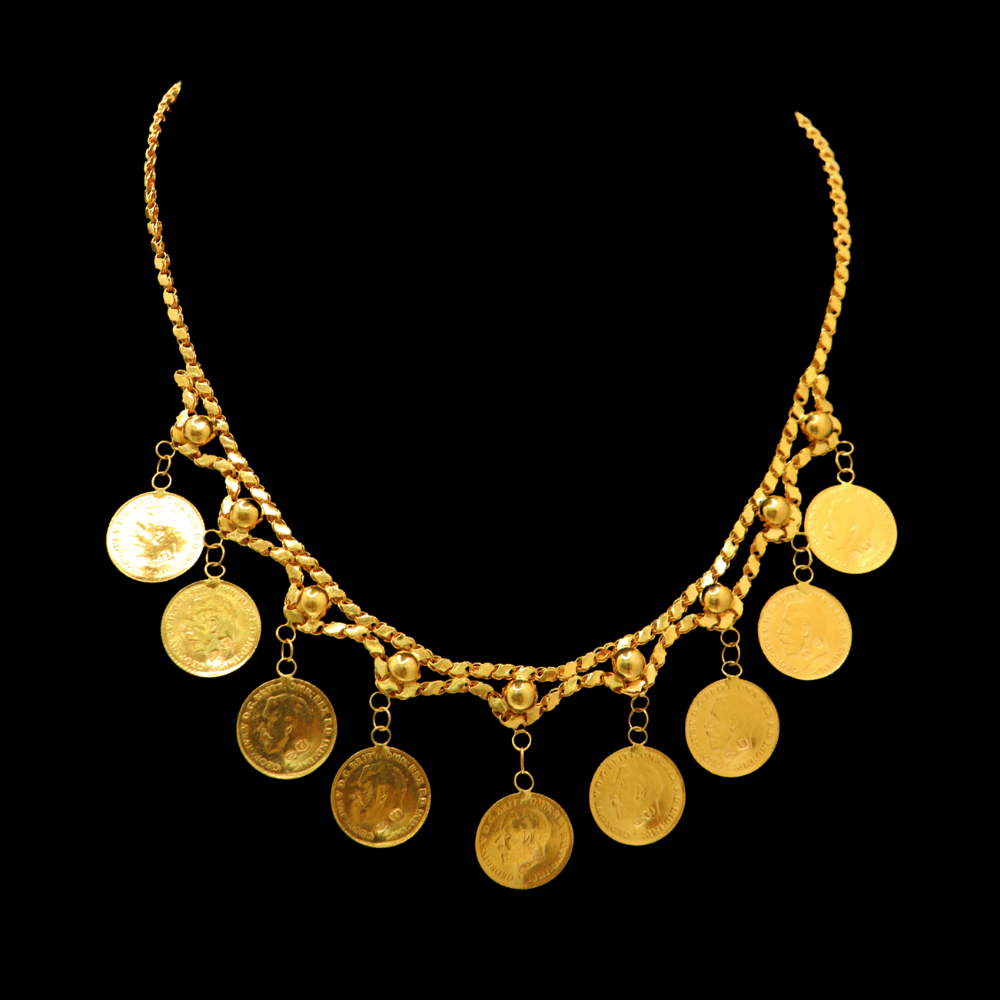 21K Gold Necklace  