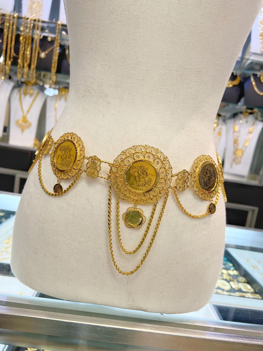 21K Gold Mokhamas Belt