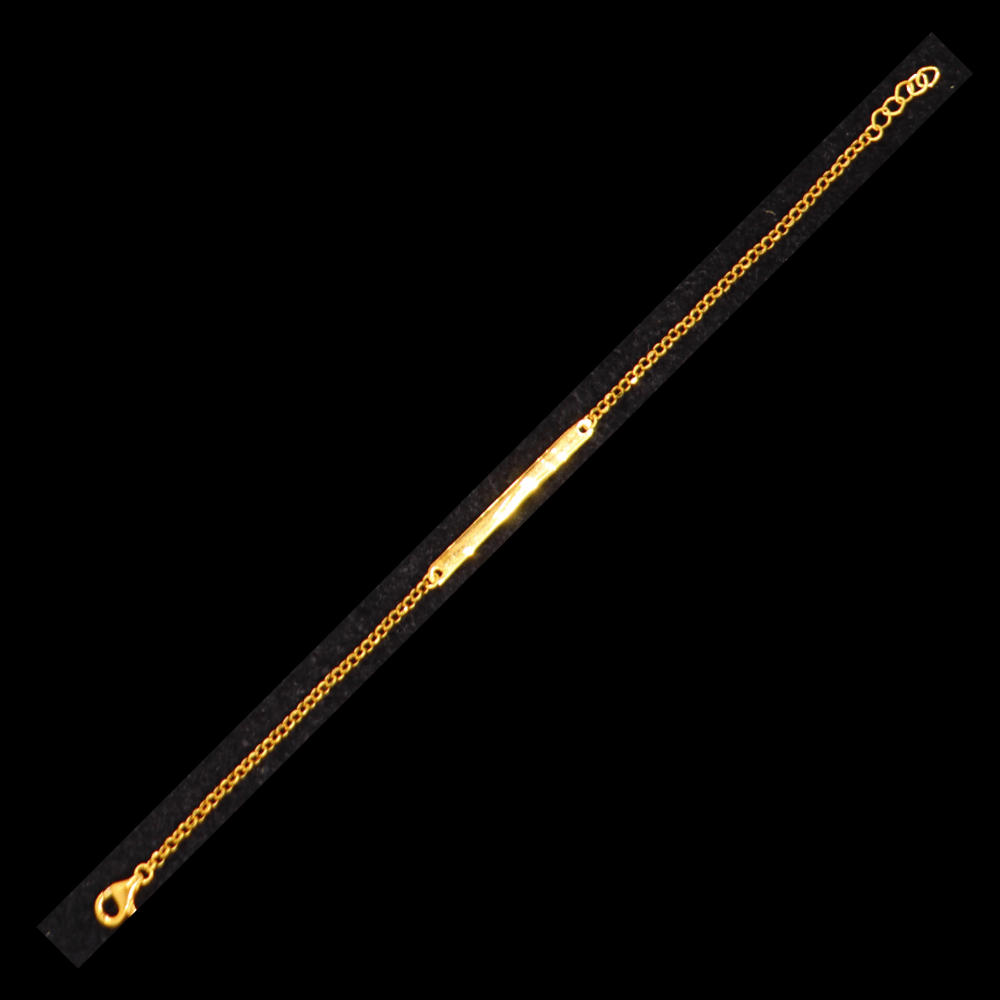 21K Gold Baby Bracelet       