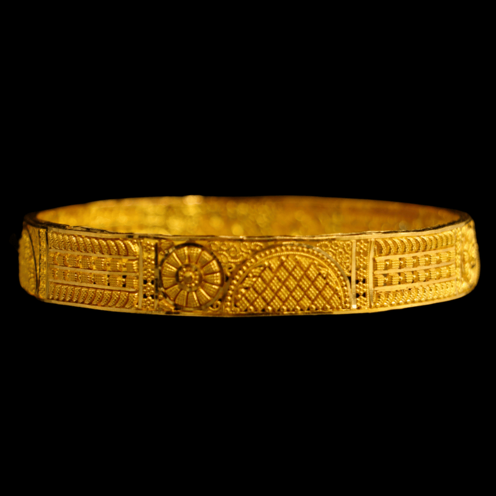22K Gold Bangle Bracelet