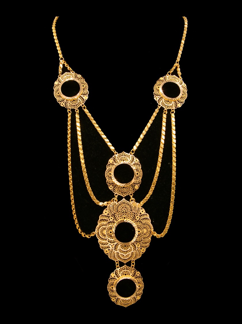 21K Gold Coin Necklace