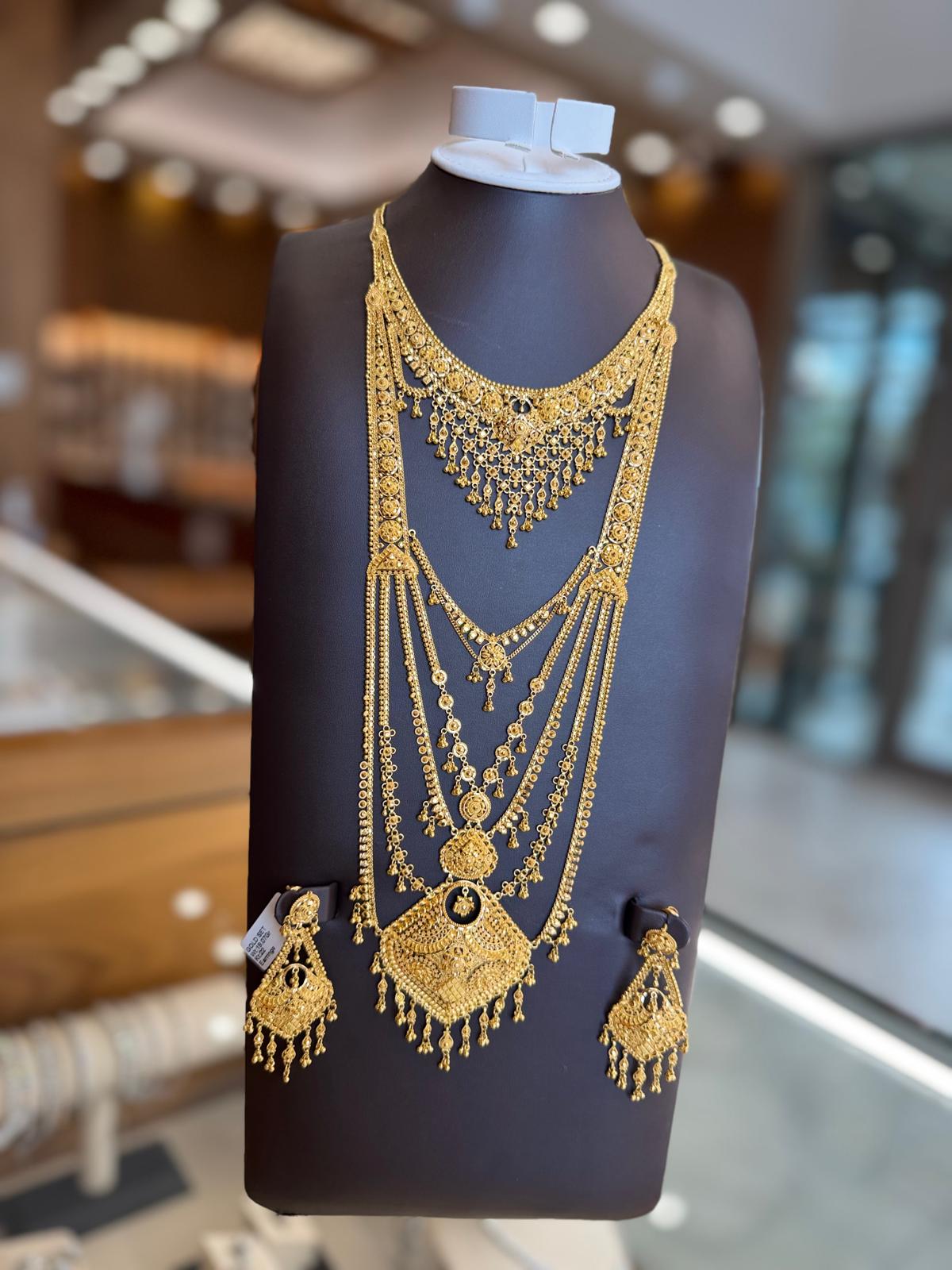 20K Gold Necklace Set   