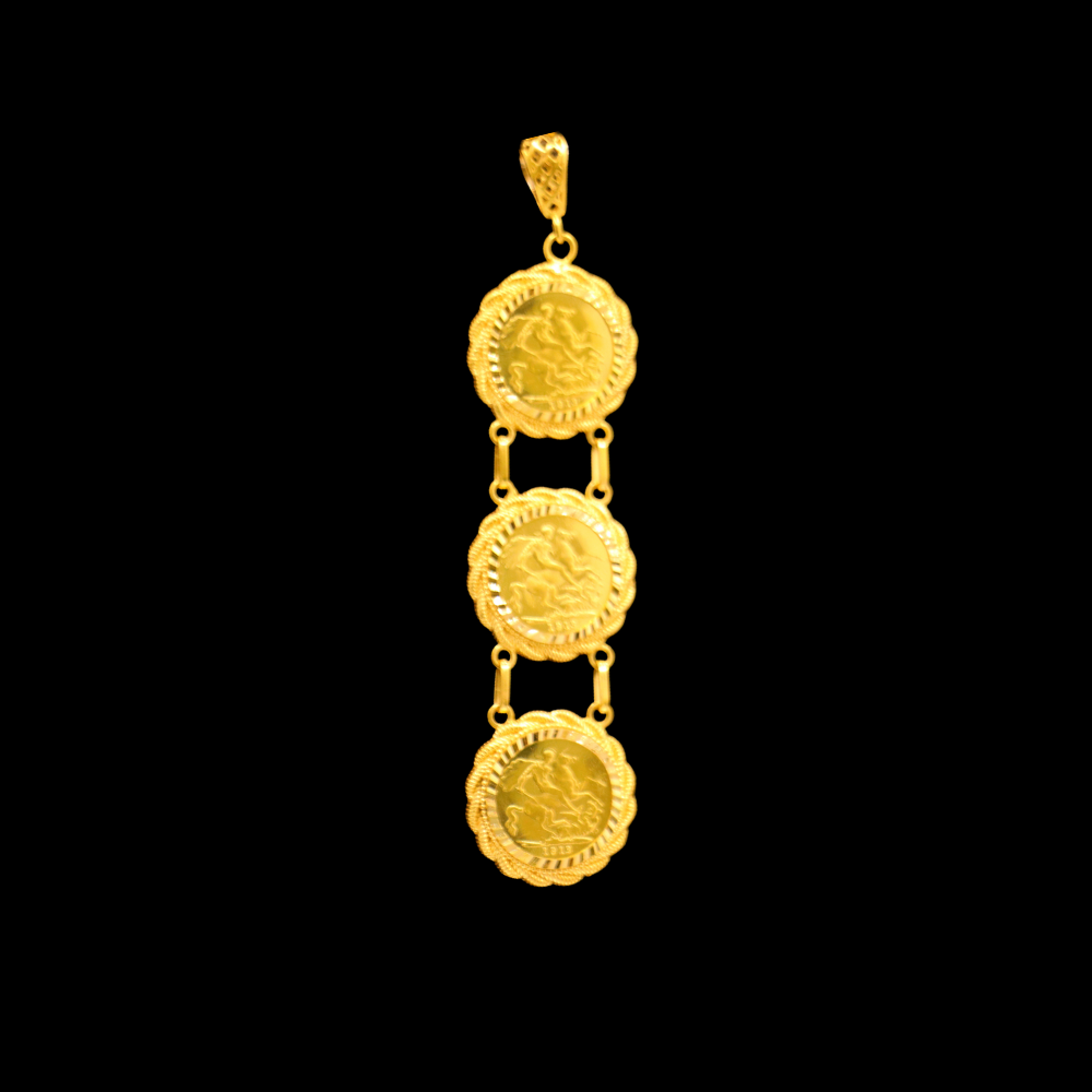 21K Gold Pendant      