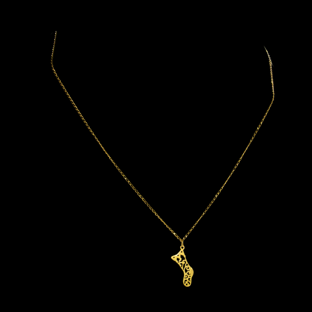18K Gold Lazurde Necklace