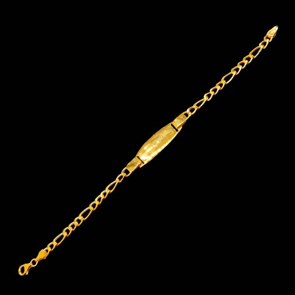 21K Gold Baby Bracelet    