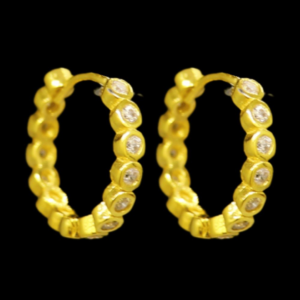 21K Gold Earrings       