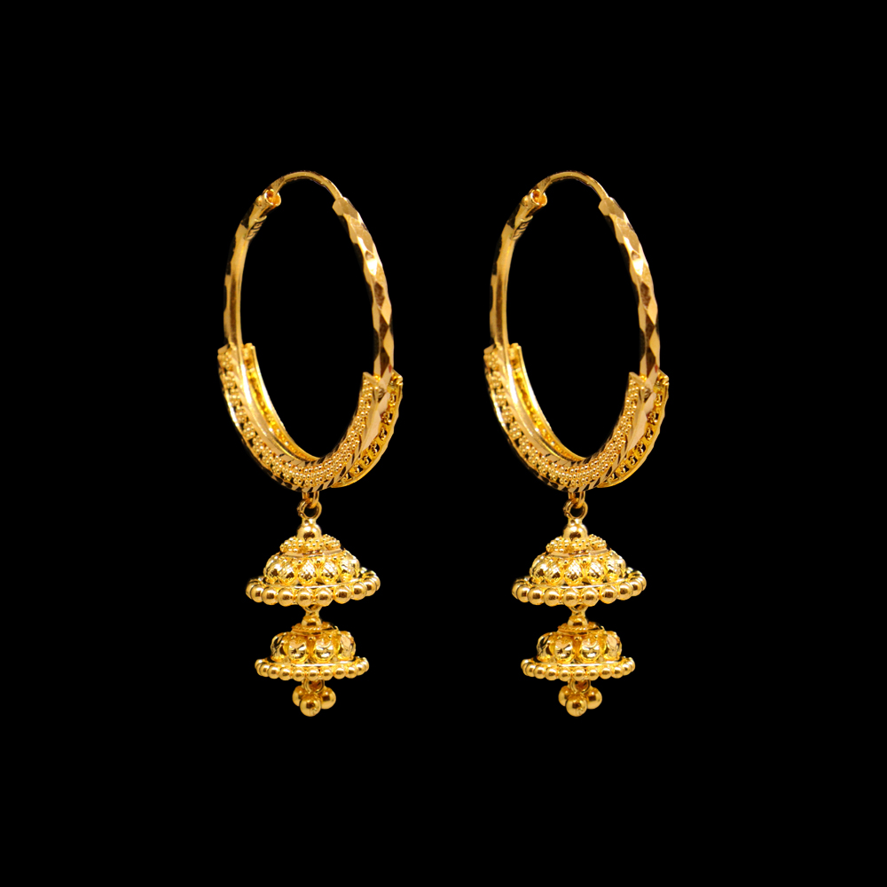 22k Gold Earrings