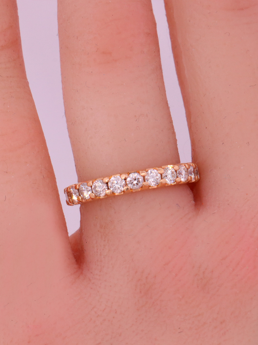 Diamond Wedding Band