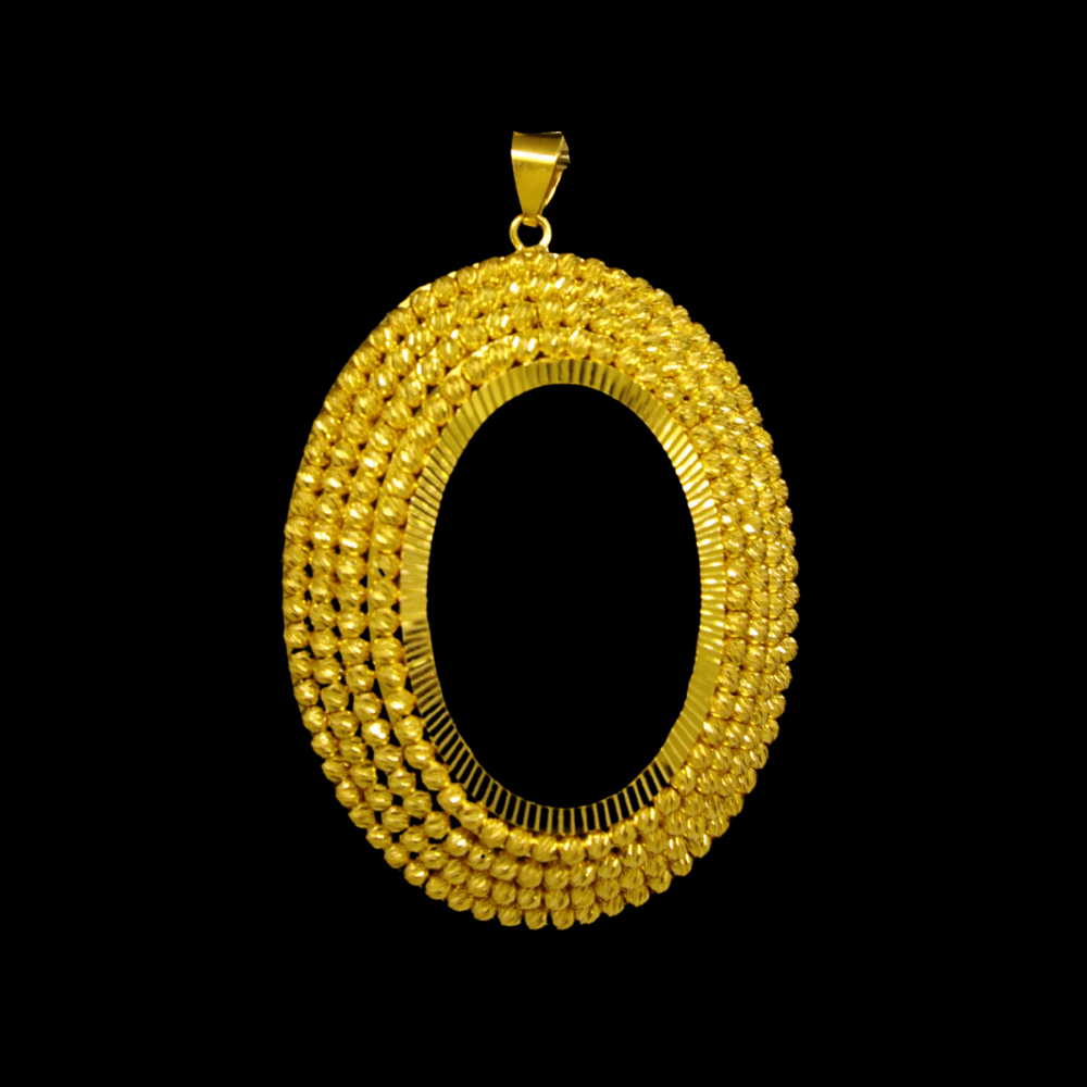 21K Gold Ounce Frame  