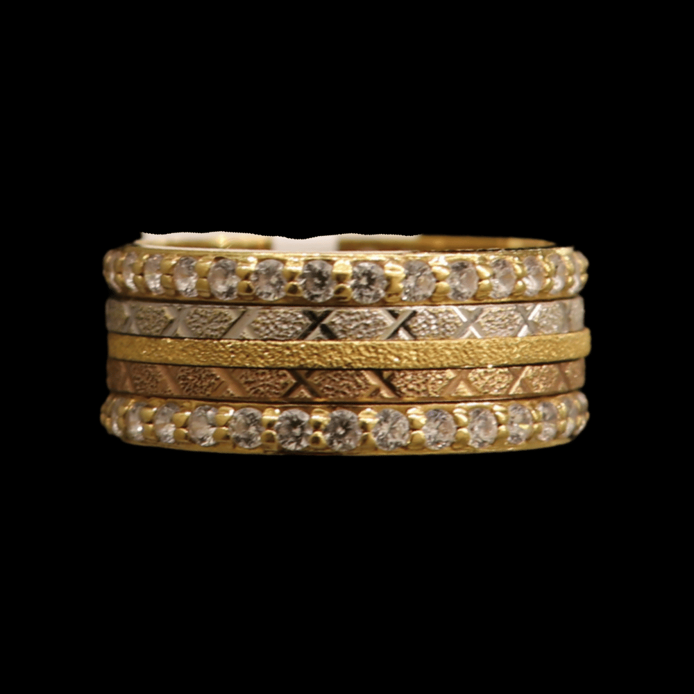 21K Gold Band 8.5