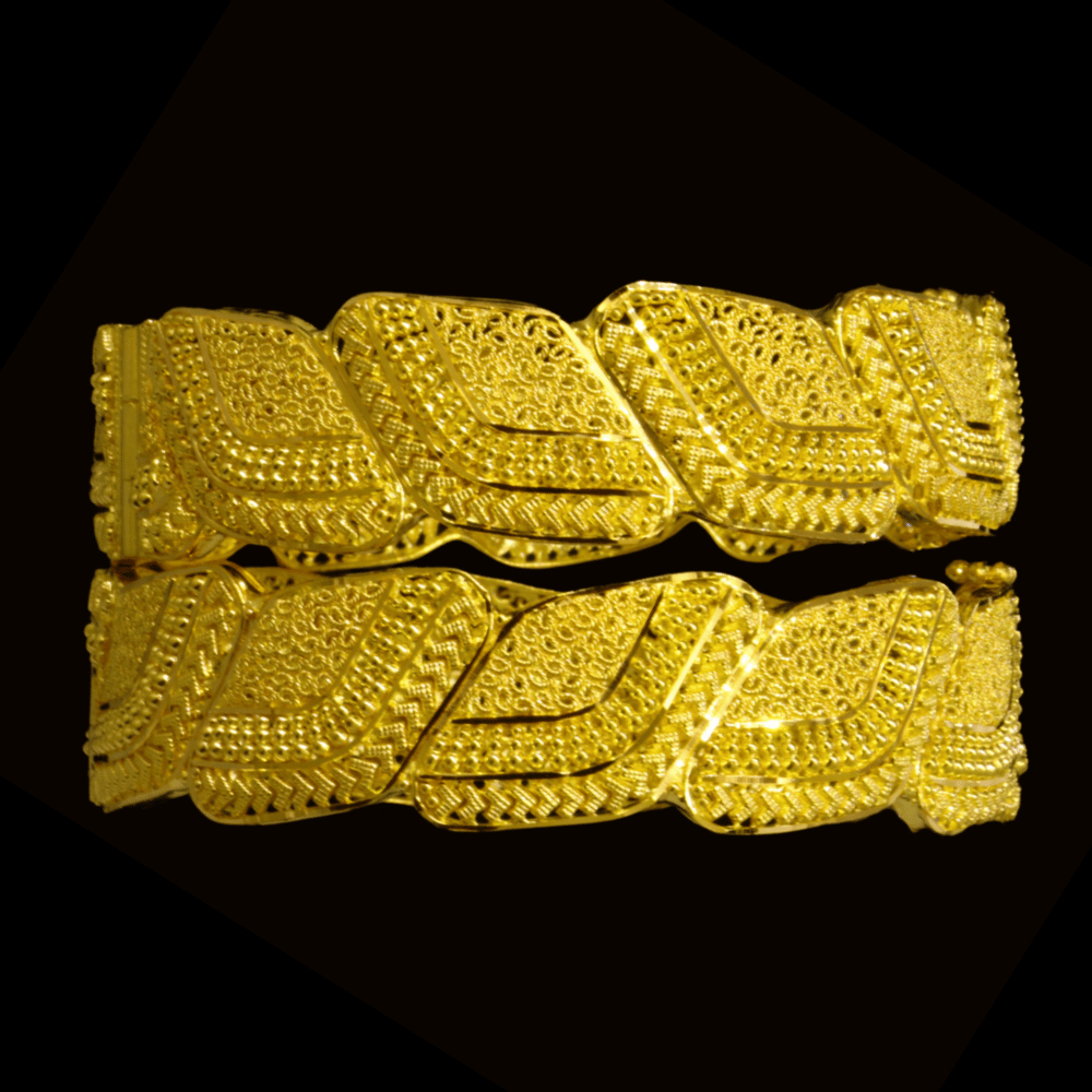 22K Gold Bangle Bracelet | SW24124