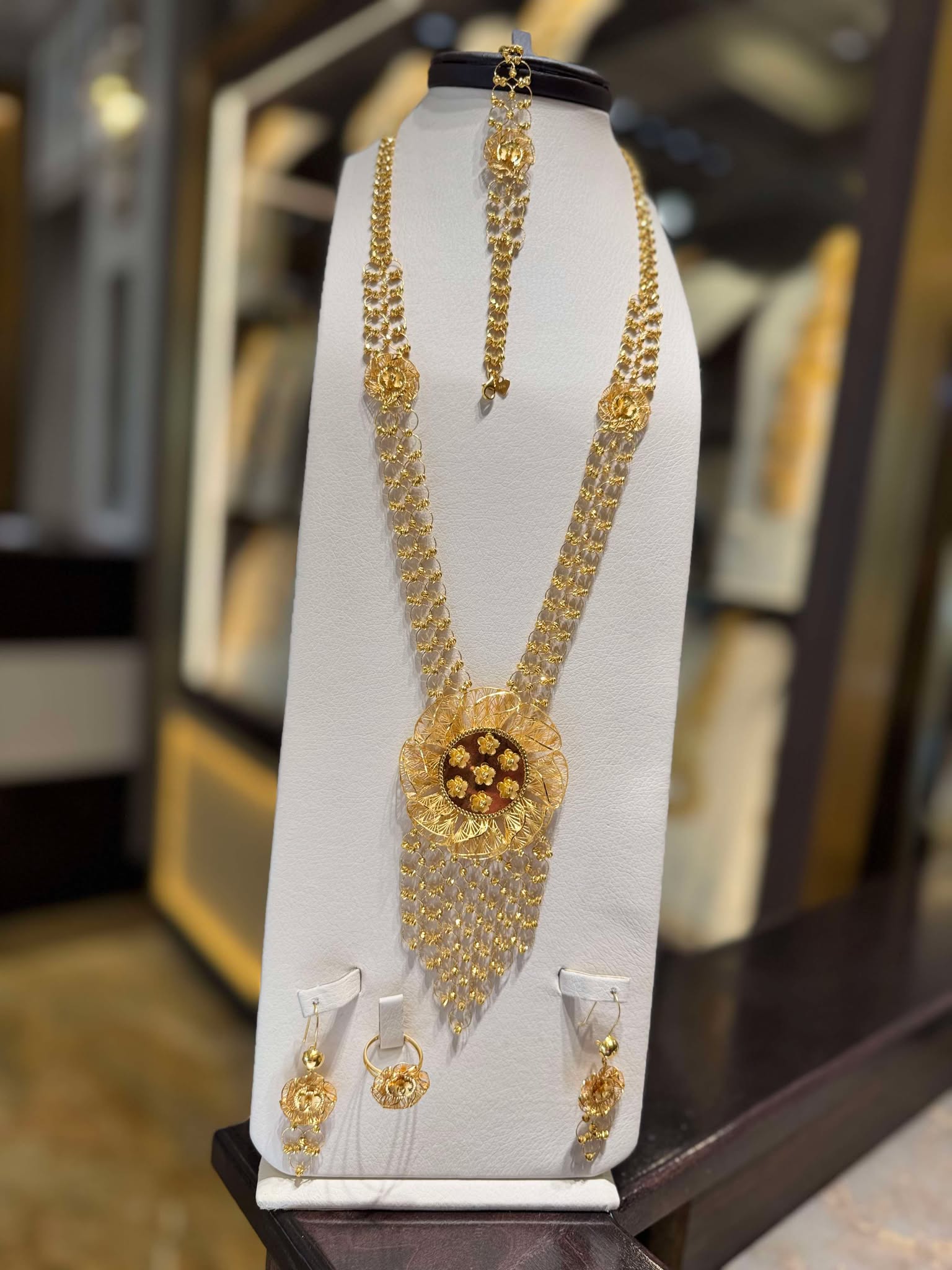 21K Gold Necklace Set