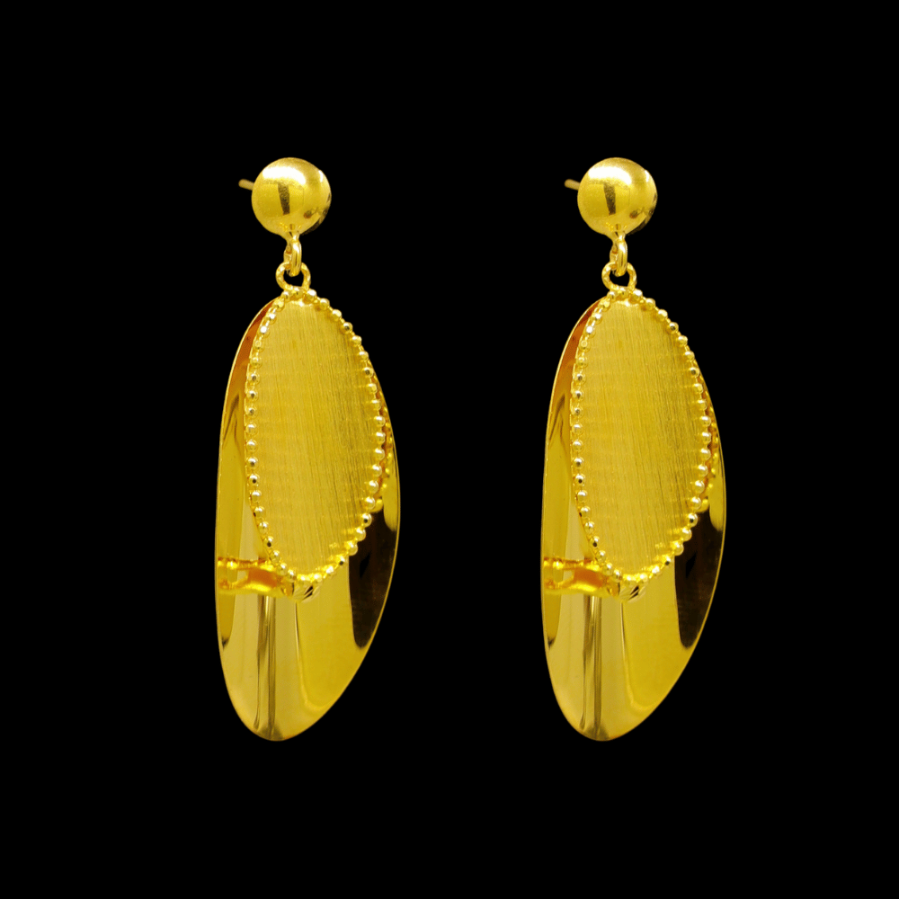 21K Gold Earrings       