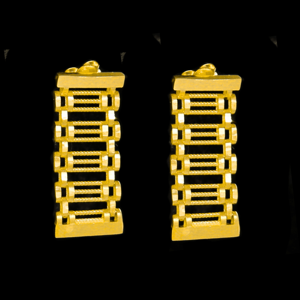 21K Gold Earrings   