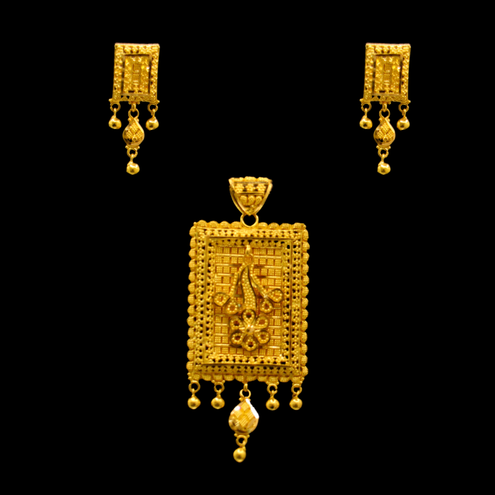 22K Gold Pendant Set 22K Gold Pendant Set
