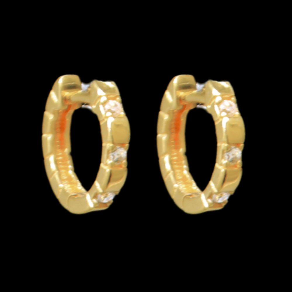 21K Gold Drop Earrings - SW33398, style SW33398