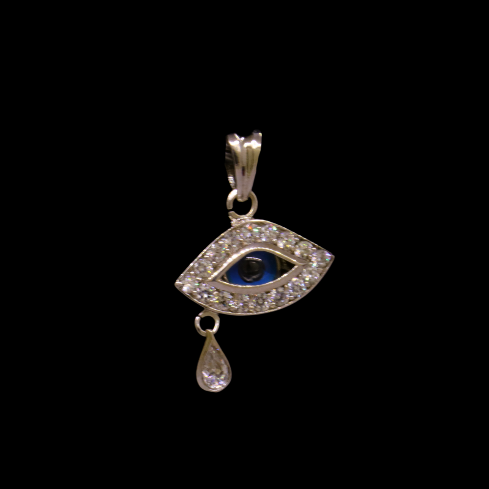 18K White Gold Pendant