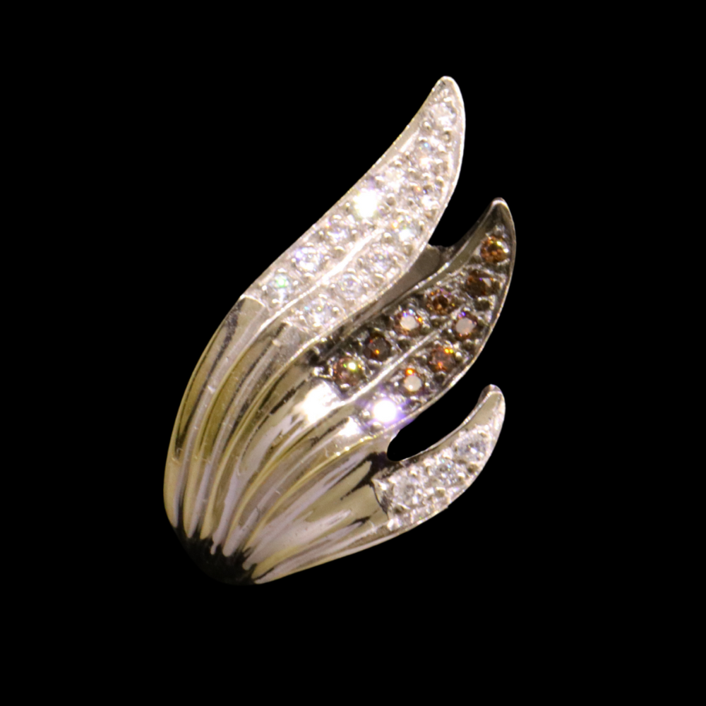 18K White Gold Ring