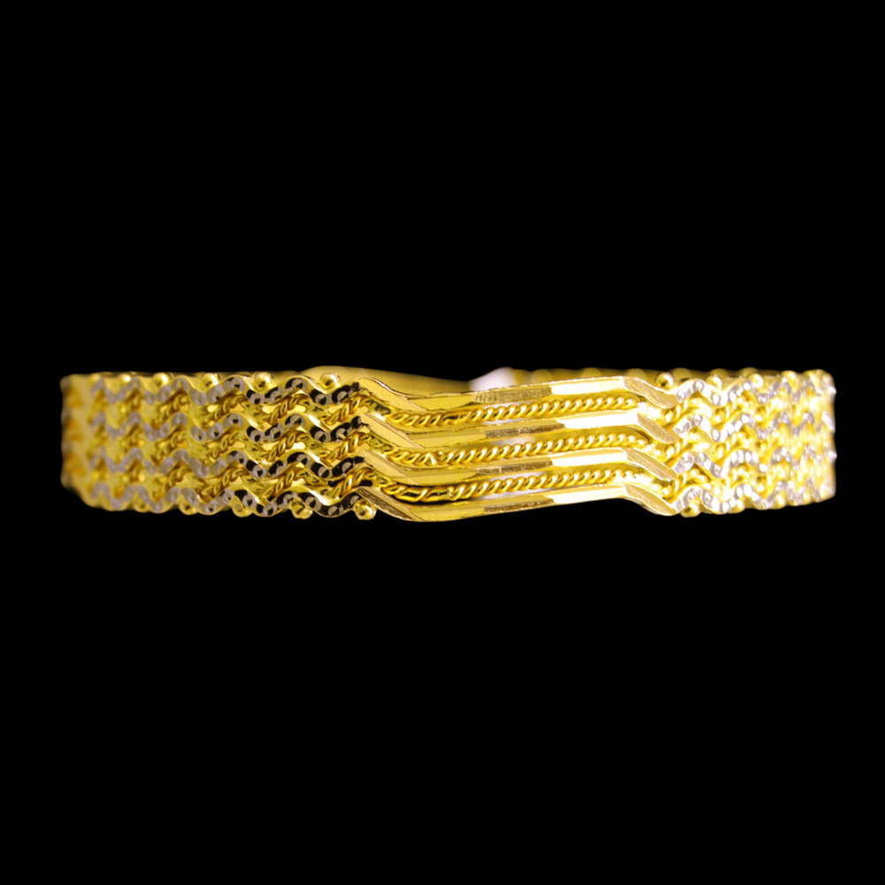 21K Gold Bangle     
