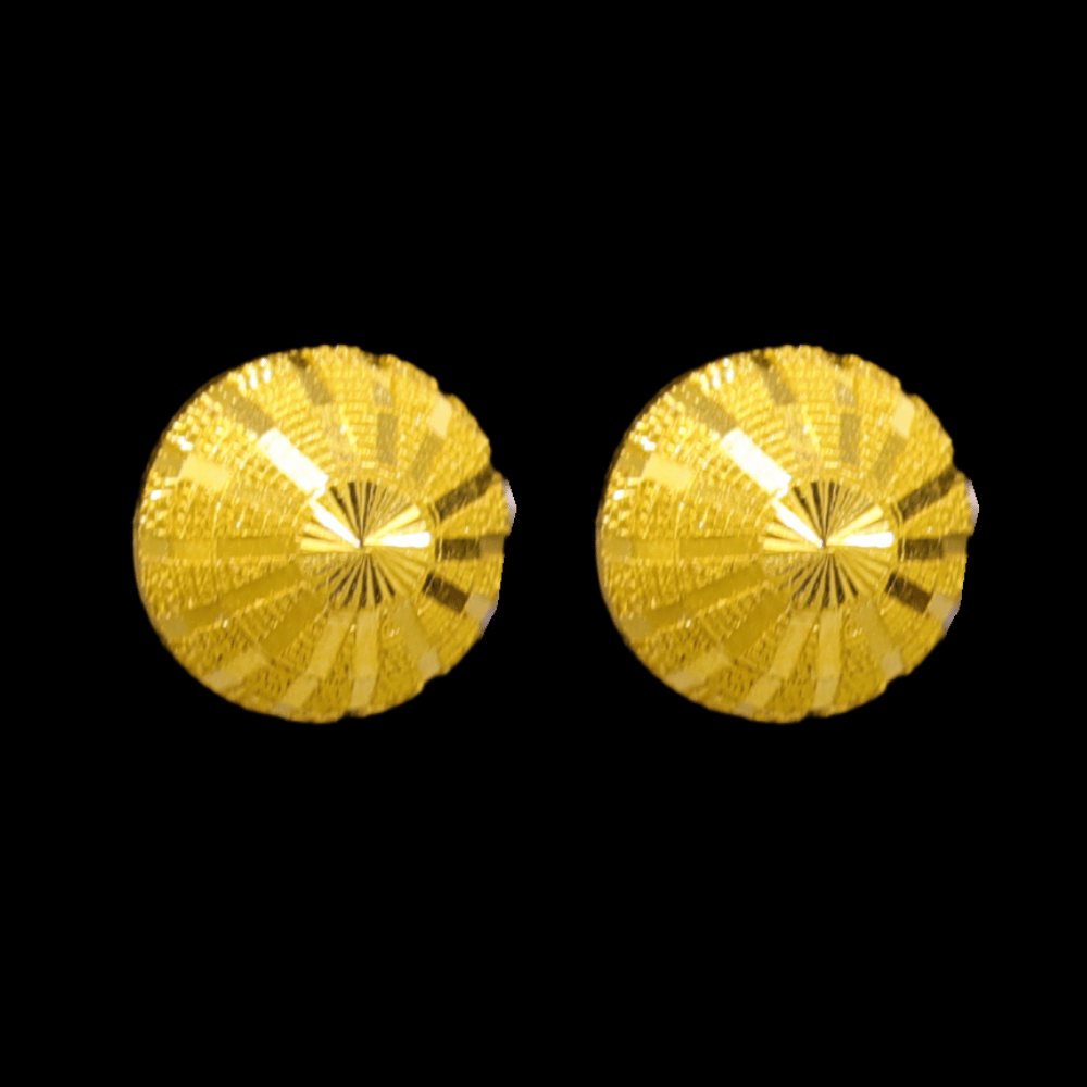 21K Gold Earrings 