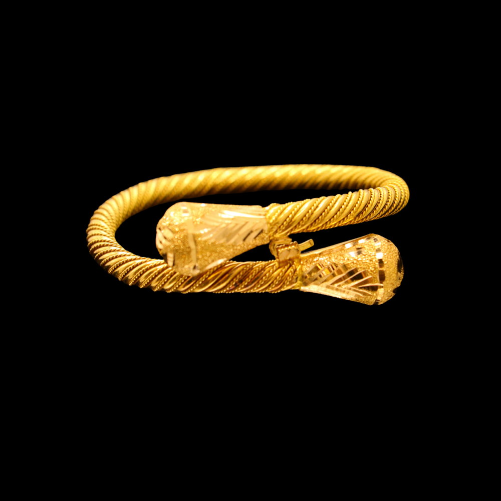 21k Gold Bangle Bracelet  