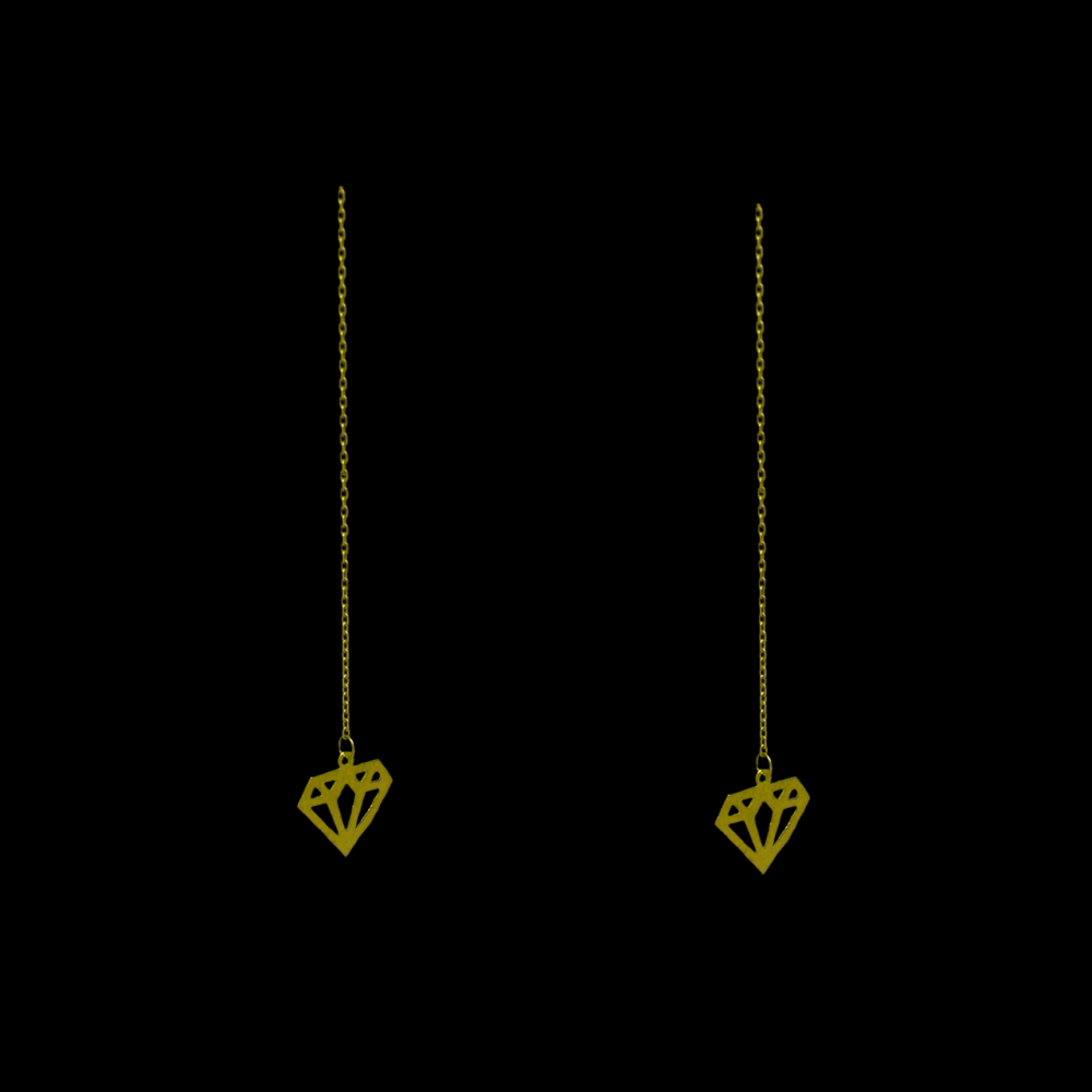 21K Gold Earrings       