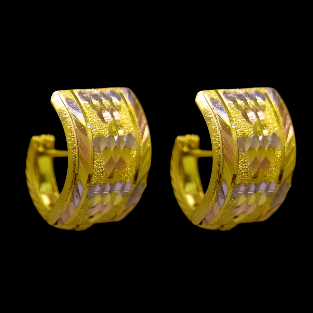21K Gold Earrings