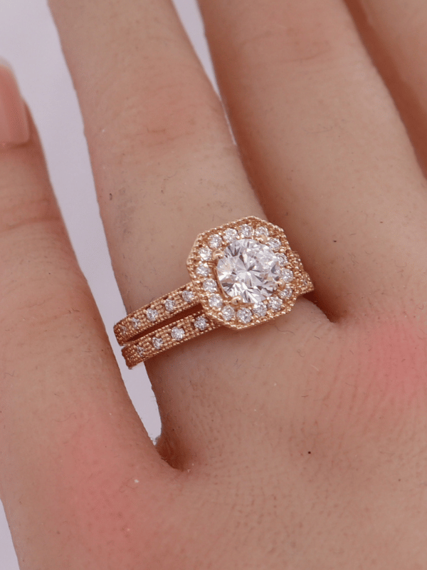 Lab Grown Diamond Bridal Set  