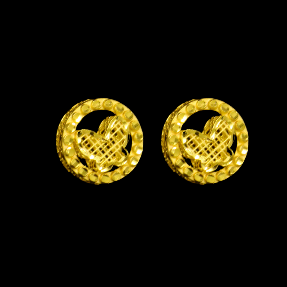 21K Gold Earrings