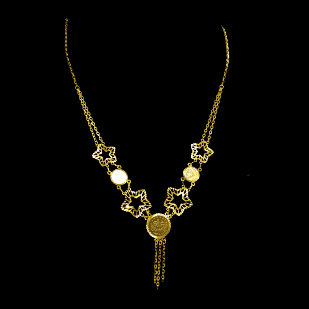 21K Gold Necklace 
