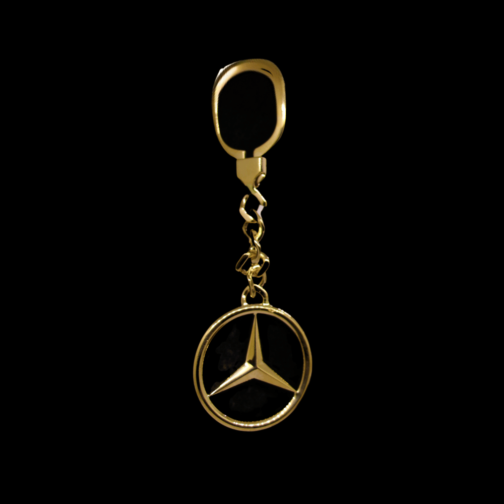18K Gold Key Chain