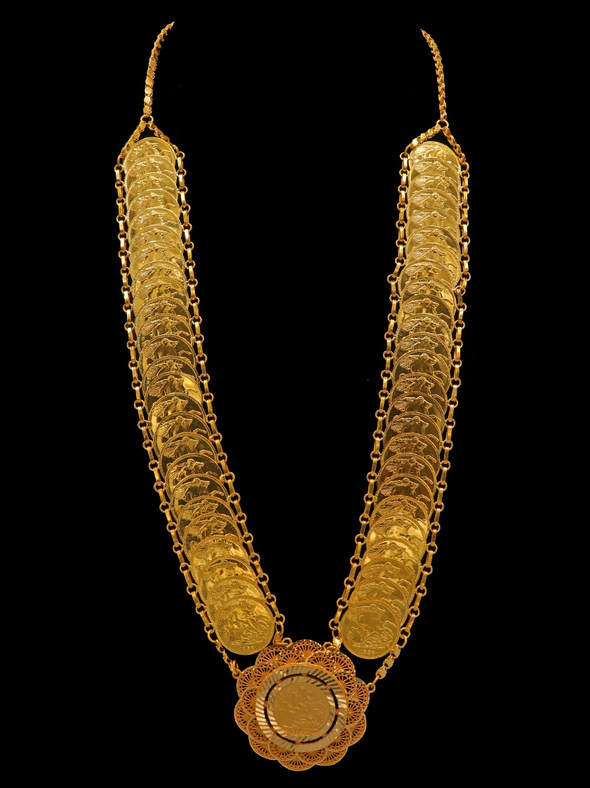 21K Gold Coin Necklace